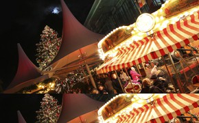 Winterinszenierung Autostadt