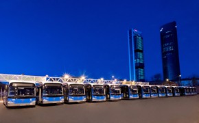 Irizar ie bus, Madrid, Spanien