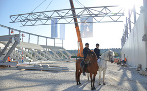 München: Apassionata Showpalast nimmt Formen an