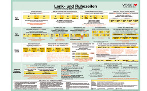 Aushang Lenk- und Ruhezeiten