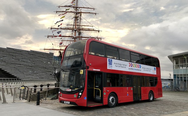 Brennstoffzellenbus, Alexander Dennis Ltd., ZF