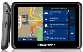 Blaupunkt: TravelPilot-Serie mit aktiver Halterung Blaupunkt TravelPilot
