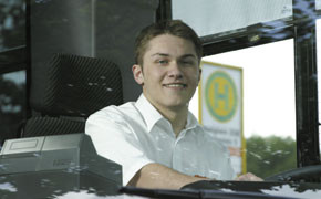 WBO wirbt für Berufsbild Busfahrer