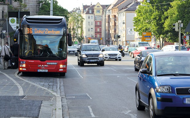 Vorrang für den Linienbus