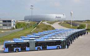 Zehn neue Citaro Gelenkbusse MVG