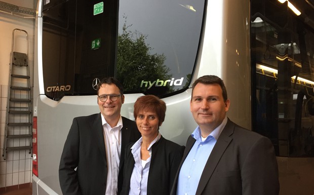 Erster Hybridbus für Neumünster