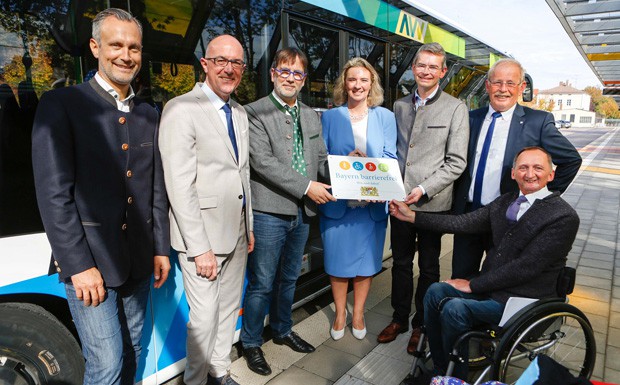 AVV erhält Signet „Bayern barrierefrei“