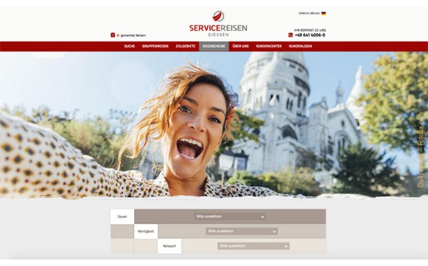 Ideenscheibe Service-Reisen