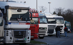 LKW-Parkplatz