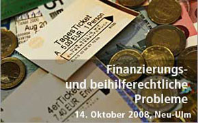 Seminar: Finanzierungs- und beihilferechtliche Probleme
