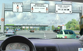 Herrentunnel vor dem Gericht Herrentunnel