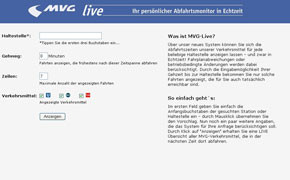 MVG jetzt live