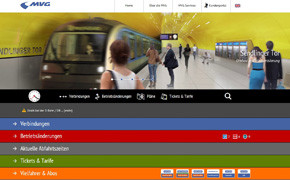 MVG neue Website