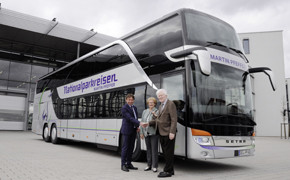 Setra Reisebusse an drei Unternehmen ausgeliefert
