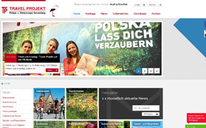 Travel Projekt neue Website