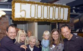 5.000.000ster Besucher im Miniatur Wunderland 