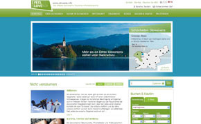 www.slovenia.info in neuem Look