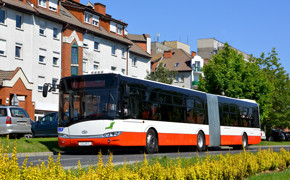 500 Solaris Busse fahren in Tschechien