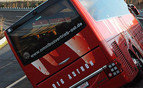 Van Hool-Sicherheitstraining auf dem Lausitzring