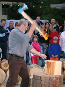 10. Zillertaler Holzhackmeisterschaft in Tux