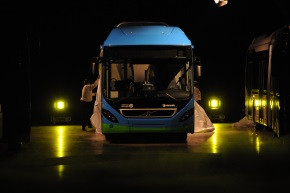 Volvo Bus auf dem UITP Kongress volvohybrid