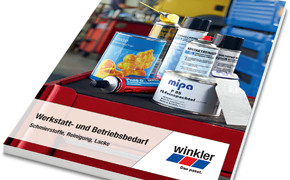 Neuer Winkler Katalog zu Werkstatt- und Betriebsbedarf
