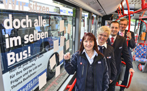 WSW Aktion Busfahrer