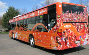 Oranje-Bus in Bern Oranje-Bus in Bern