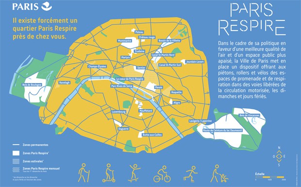 Fahrverbotszonen, Paris