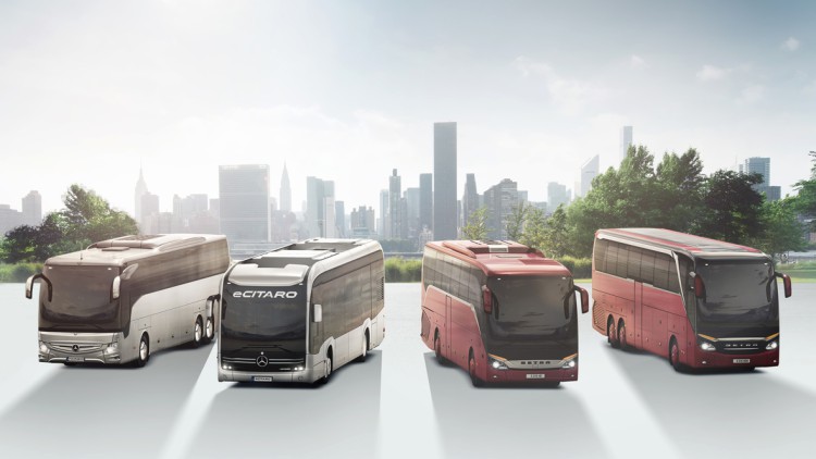 Mercedes-Benz und Setra-Portfolio
