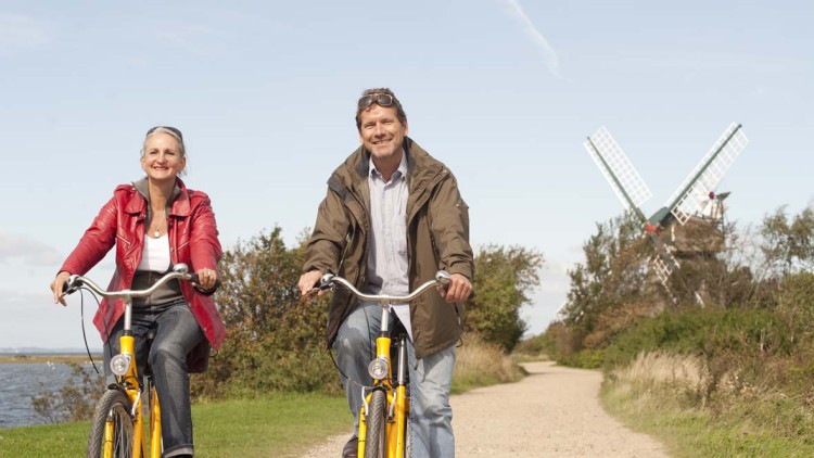 Ostseefjord Schlei, Fahrrad, Ostsee, Schlei