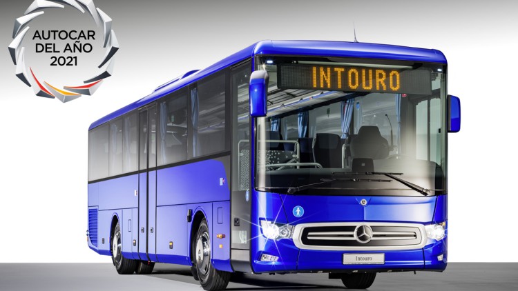 Mercedes Benz Intouro Bus des Jahres in Spanien