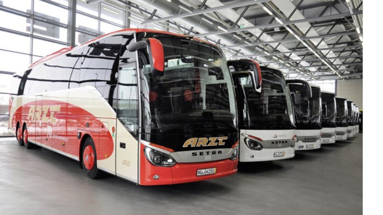 Neue Setra-Busse für Arzt Reisen