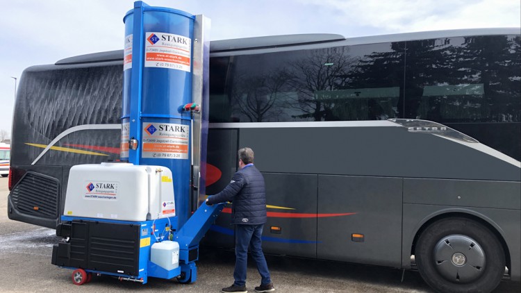 Stark Reinigungsgeräte, Bus, Waschanlage