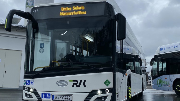 Regionalverkehr Koeln Solaris Urbino 12 hydrogen