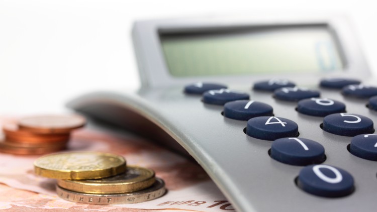 Taschenrechner und Geld
