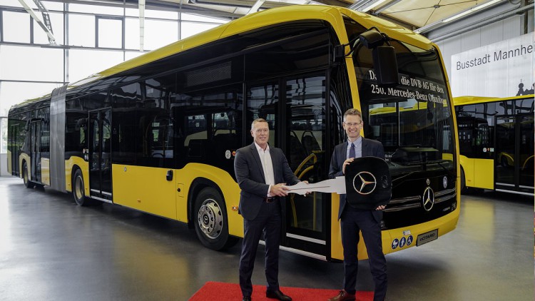 Daimler Elektrobusse für Dresden