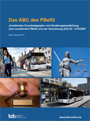 Das ABC des PBefG