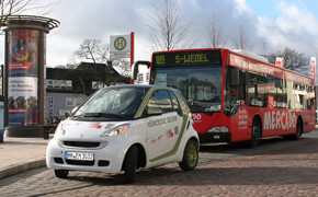 E-Smart der Verkehrsbetriebe Hamburg-Holstein AG