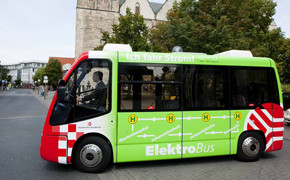 Elektrobus in Osnabrück