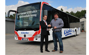 Erster Citaro ausgeliefert