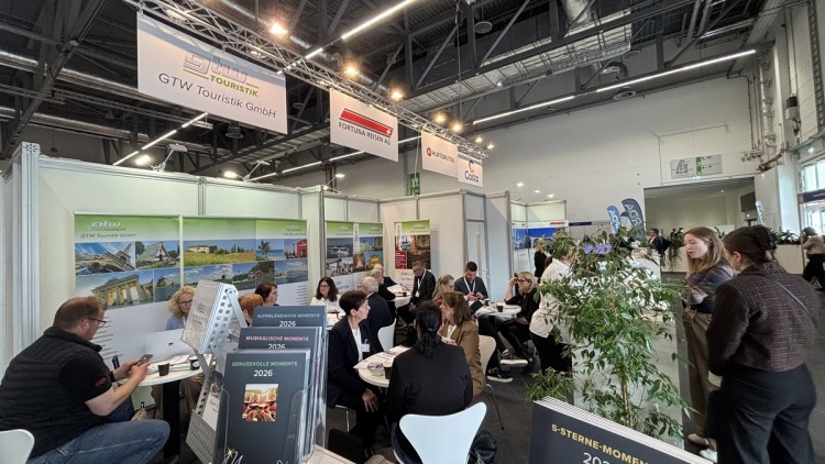 RDA-Messestand 2026 von GTW Touristik