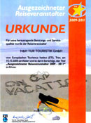 Gütesiegel für H&H TUR