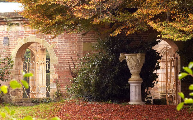 Hever Castle & Gardens, Herbst