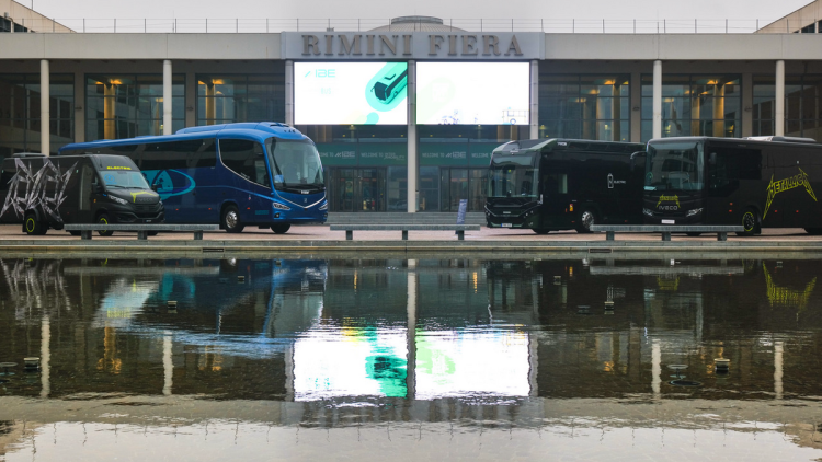 IBE 2026 in Rimini: Busmesse mit breitem Herstelleraufgebot