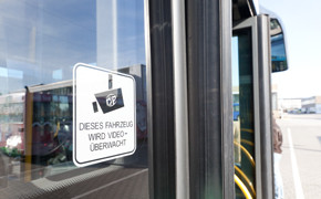 Aufkleber Videoüberwachung