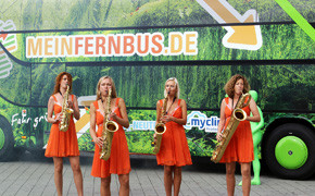 MeinFernbus zweijähriges Linienjubiläum