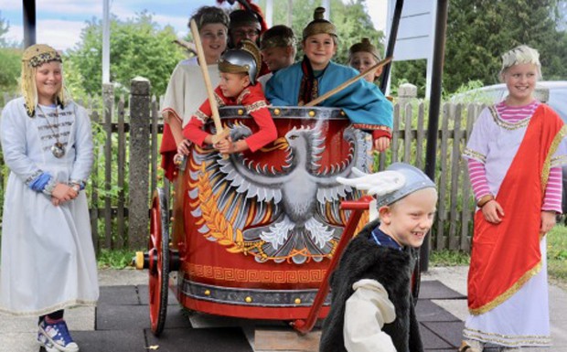 auf den Spurten Römer in Ostbayern und Oberösterreich