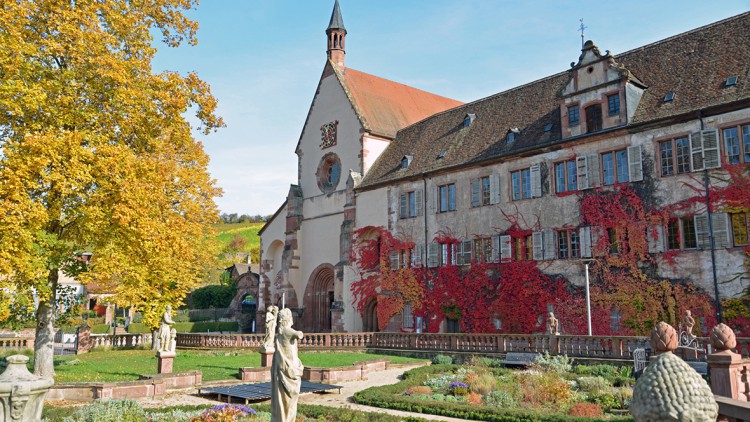 Romantische Straße: Bilder sagen mehr als 1.000 Worte Kloster Bronnbac in Wertheim Romatische Straße