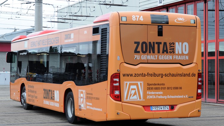 Zonta-Bus Gegen Gewalt an Frauen Freiburg